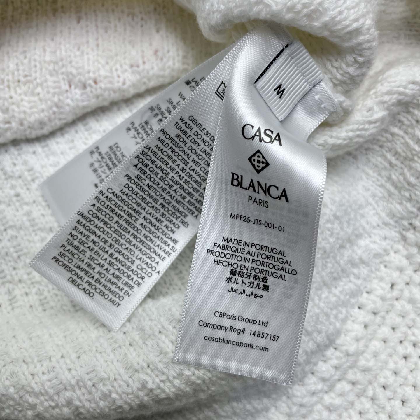 Casablanca Patch-detailing Crochet Shirt   Z6031 - FashionPlug