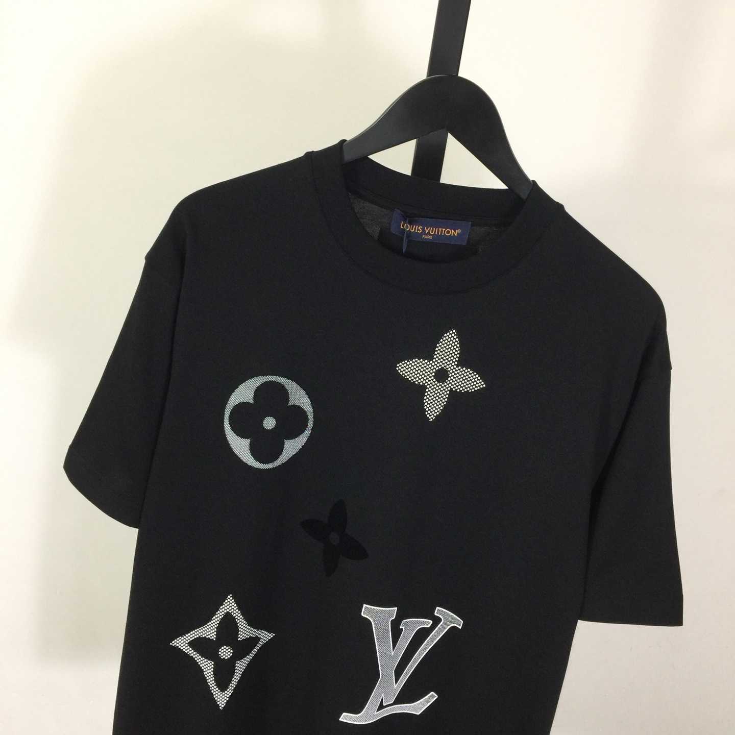 Louis Vuitton Monogram Short-Sleeved Knitted Crewneck   - FashionPlug