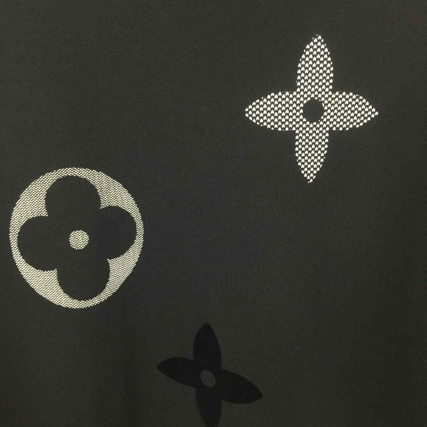 Louis Vuitton Monogram Short-Sleeved Knitted Crewneck   - FashionPlug