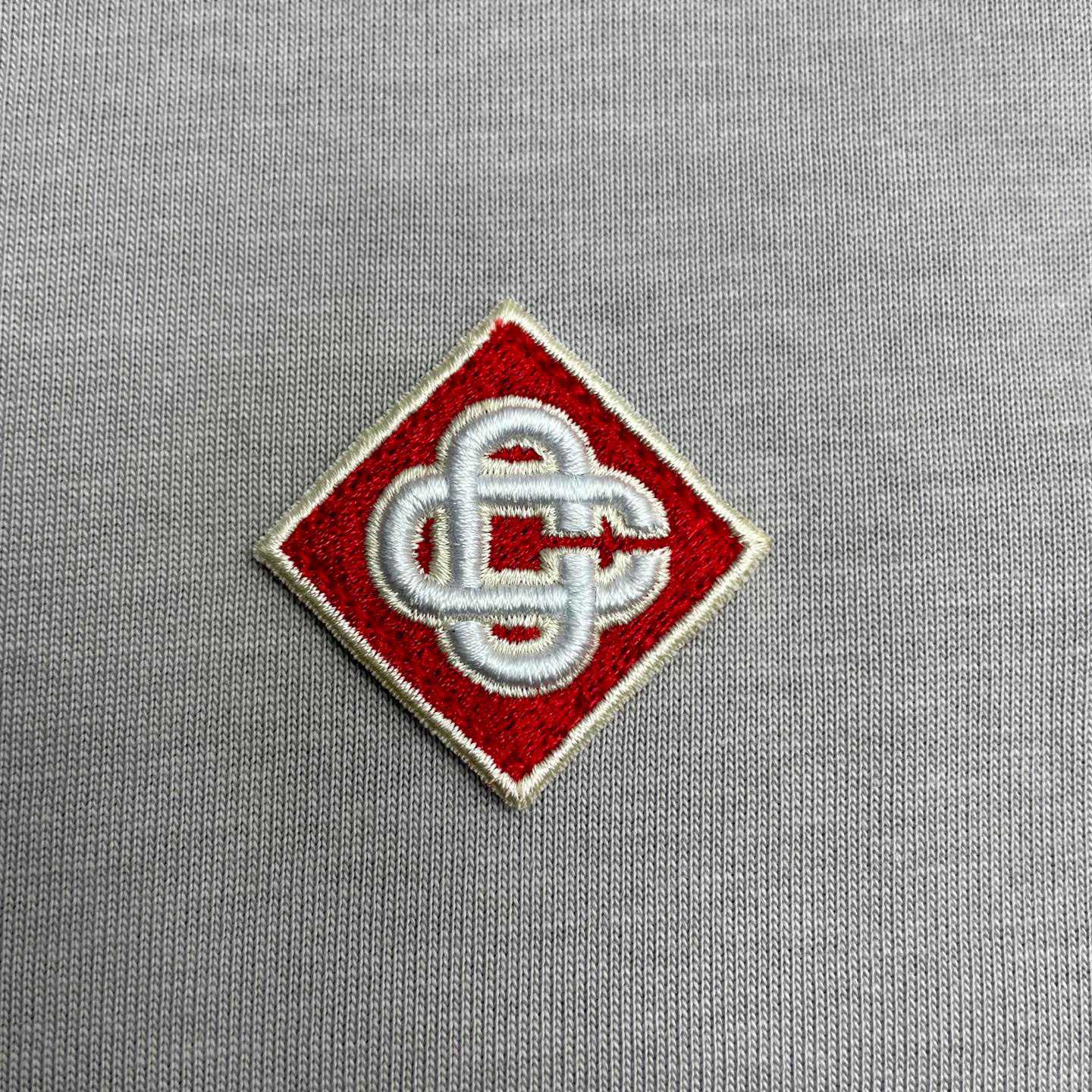 Casablanca Grey Diamond Logo Short Sleeve T‑Shirt C1111 - FashionPlug