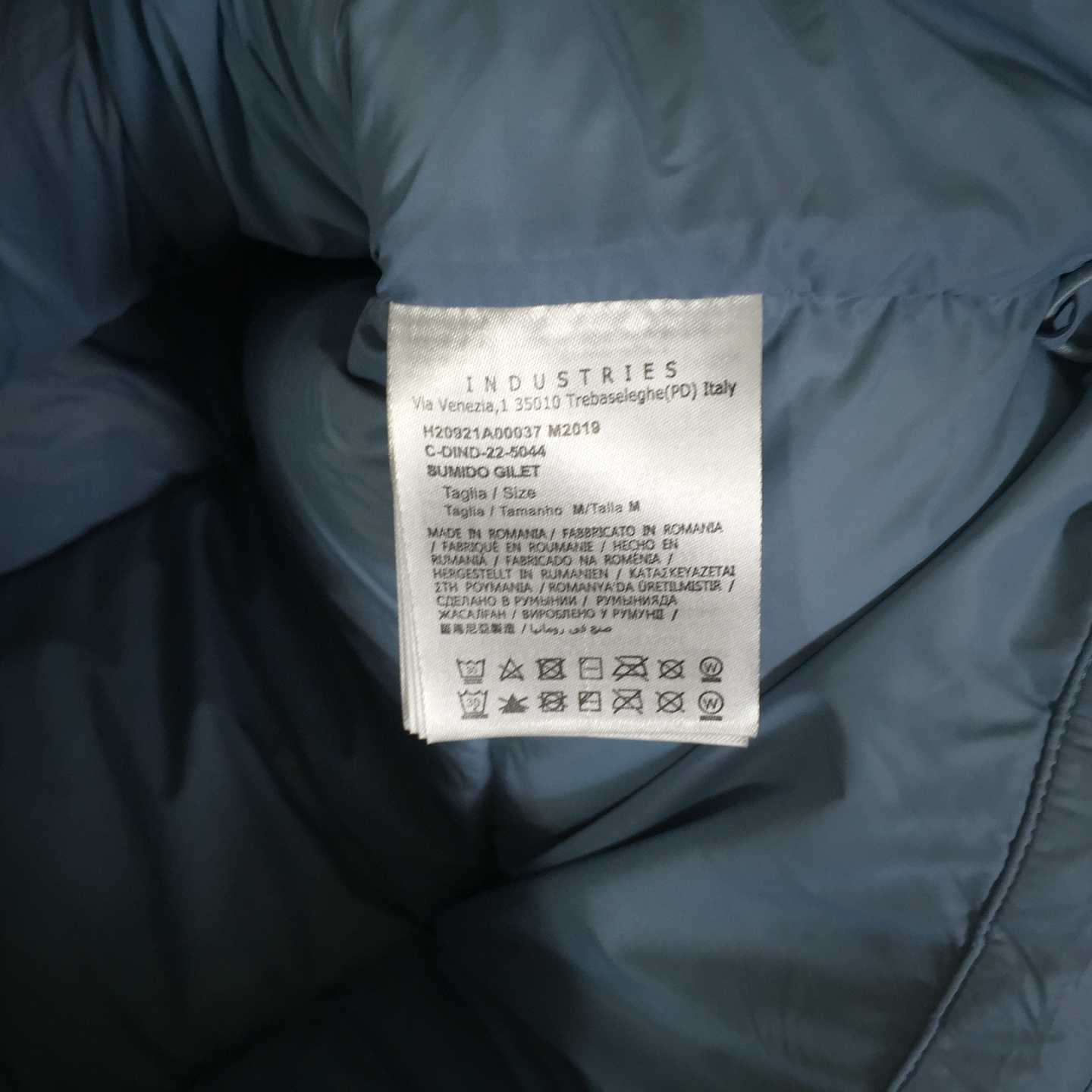 Moncler Blue Citala Short Down Jacket - FashionPlug