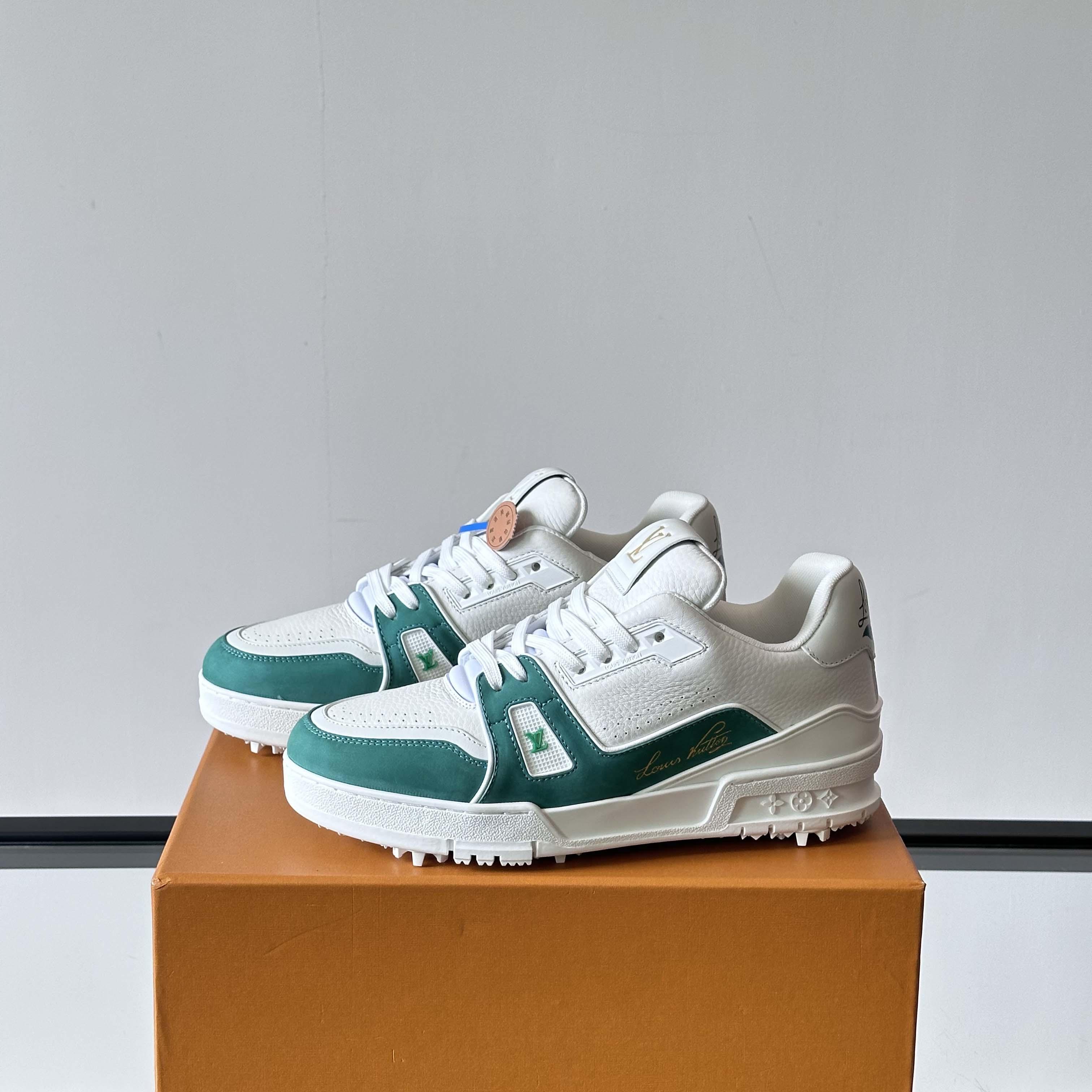 Louis Vuitton LV Trainer Sneaker     - FashionPlug