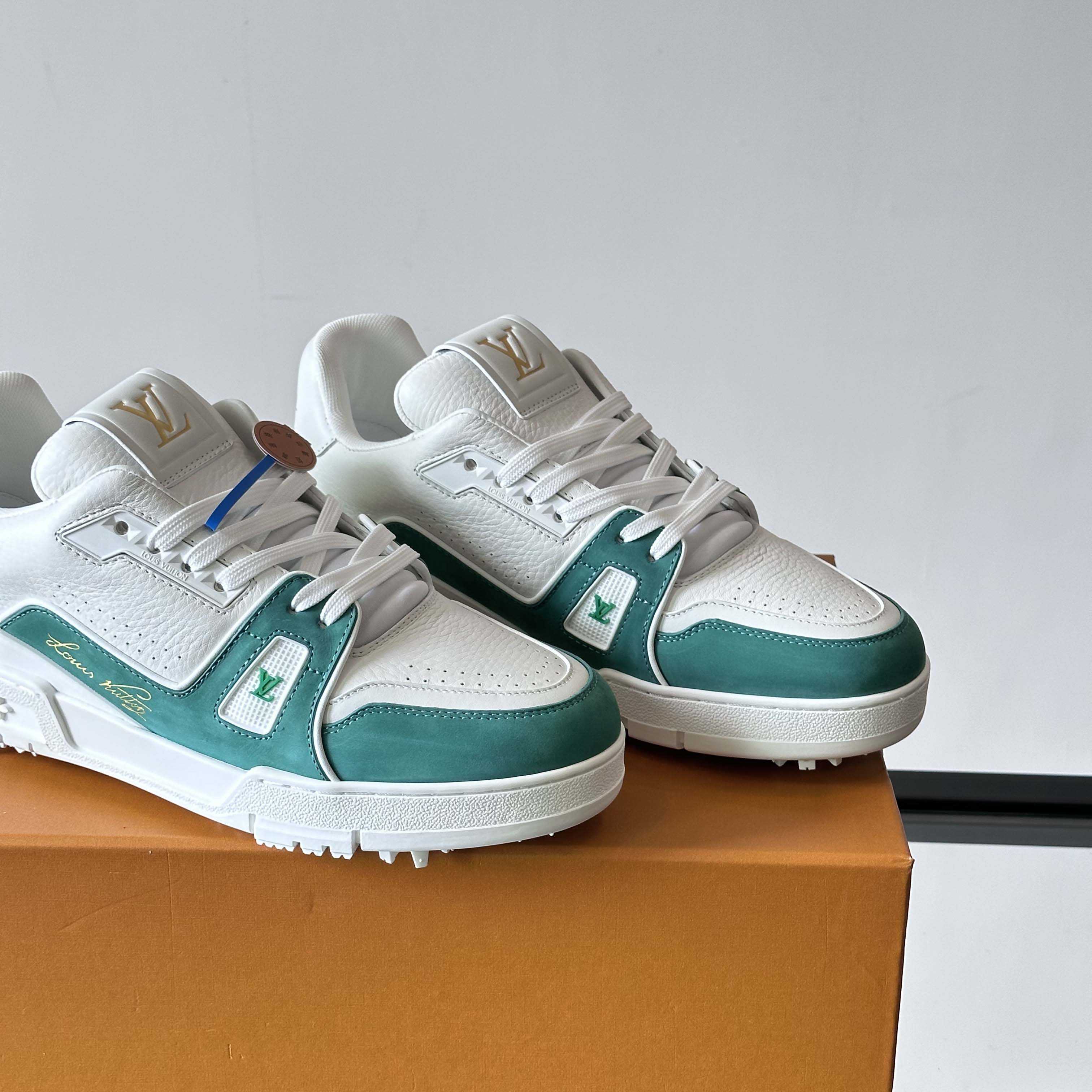 Louis Vuitton LV Trainer Sneaker     - FashionPlug