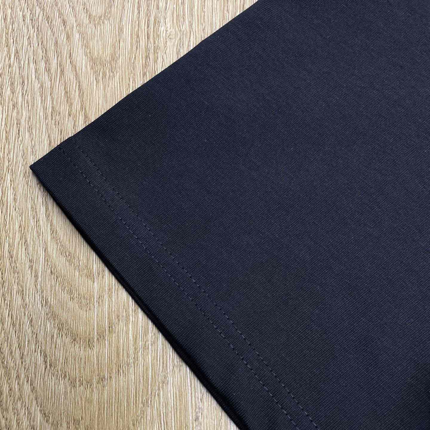 Casablanca Black Airbrush Mushroom Logo Short Sleeve T‑shirt C1127 - FashionPlug