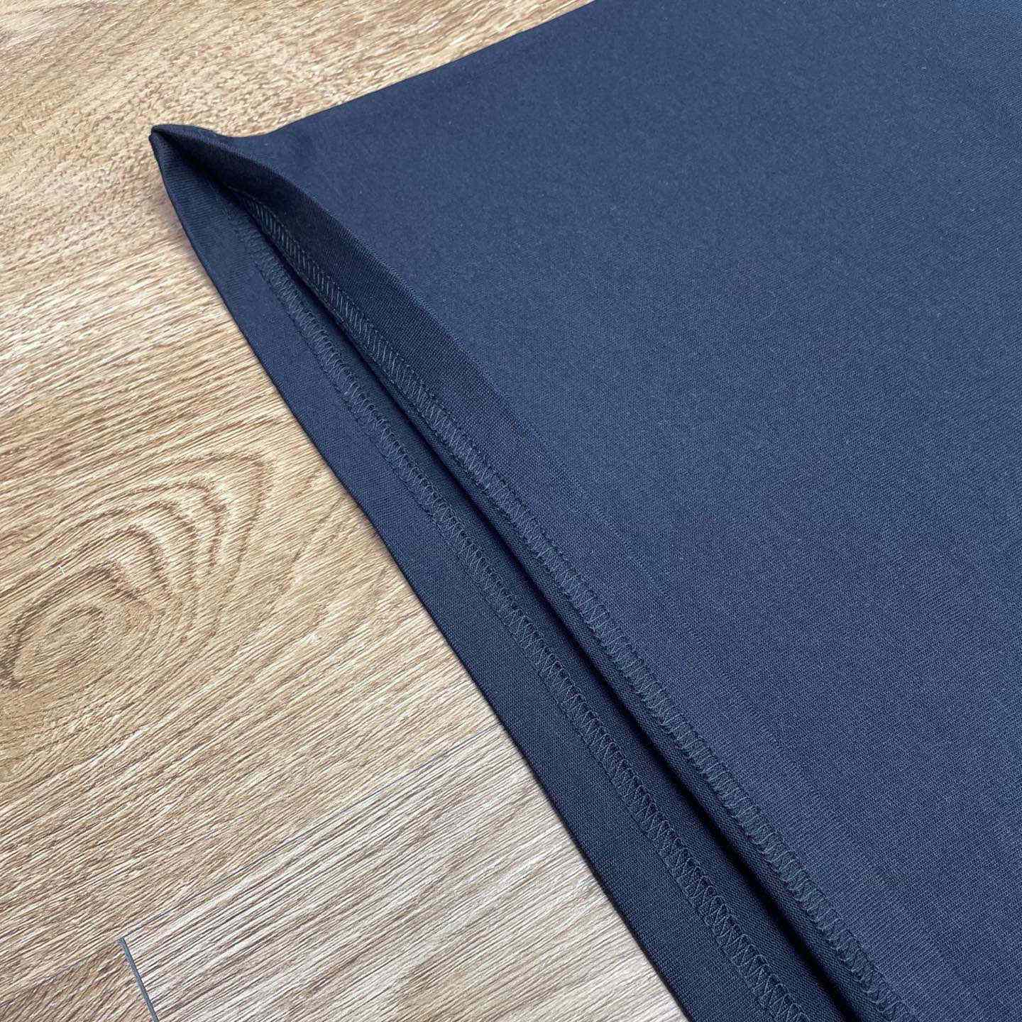 Casablanca Black Airbrush Mushroom Logo Short Sleeve T‑shirt C1127 - FashionPlug