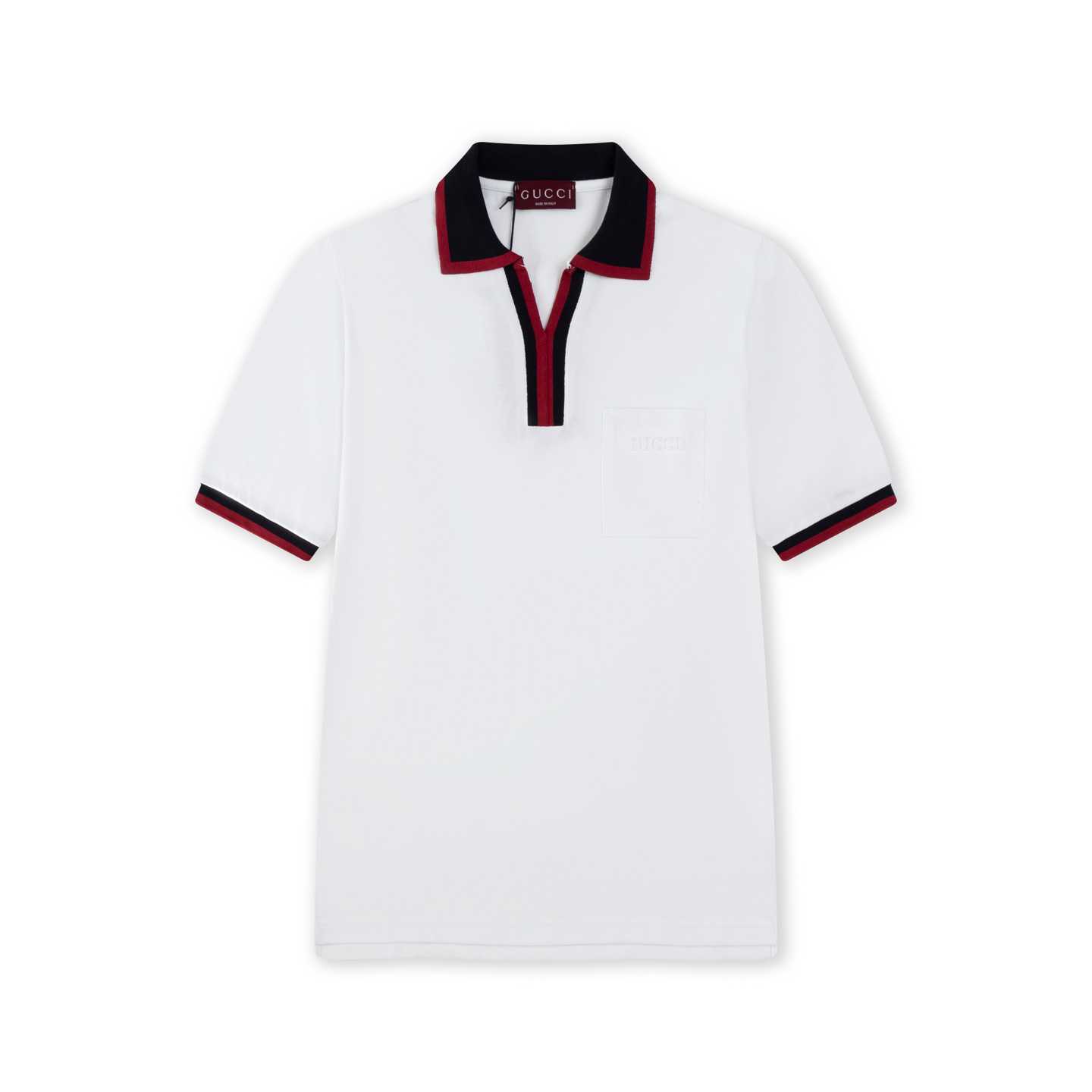 Gucci Cotton Piquet Polo Shirt - FashionPlug