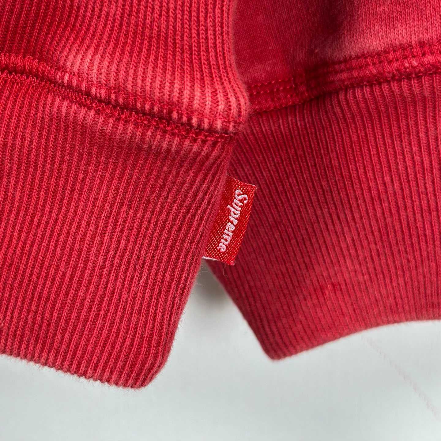 Supreme 25SS Wash Box Logo Crewneck 'red' - FashionPlug