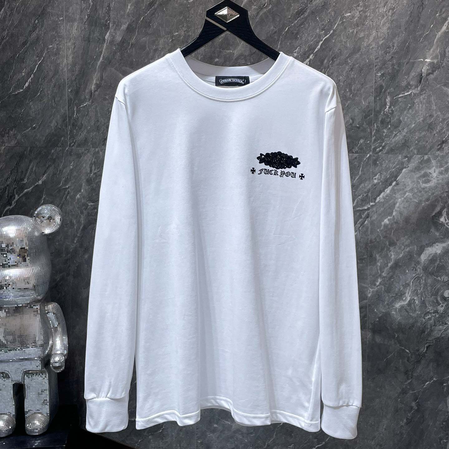 Chrome Hearts Long-sleeve T-shirt  - FashionPlug