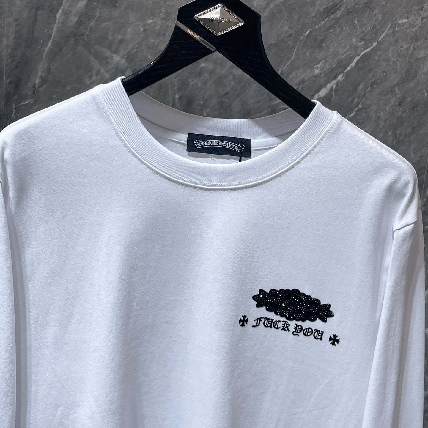 Chrome Hearts Long-sleeve T-shirt  - FashionPlug