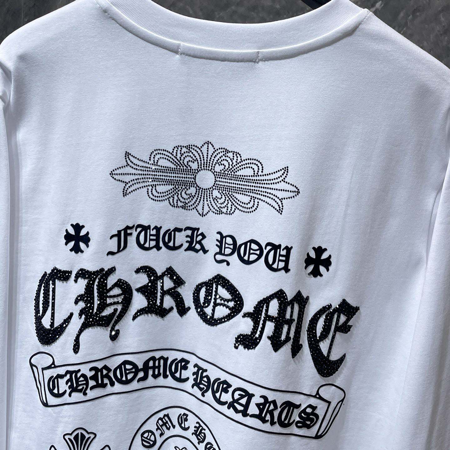 Chrome Hearts Long-sleeve T-shirt  - FashionPlug