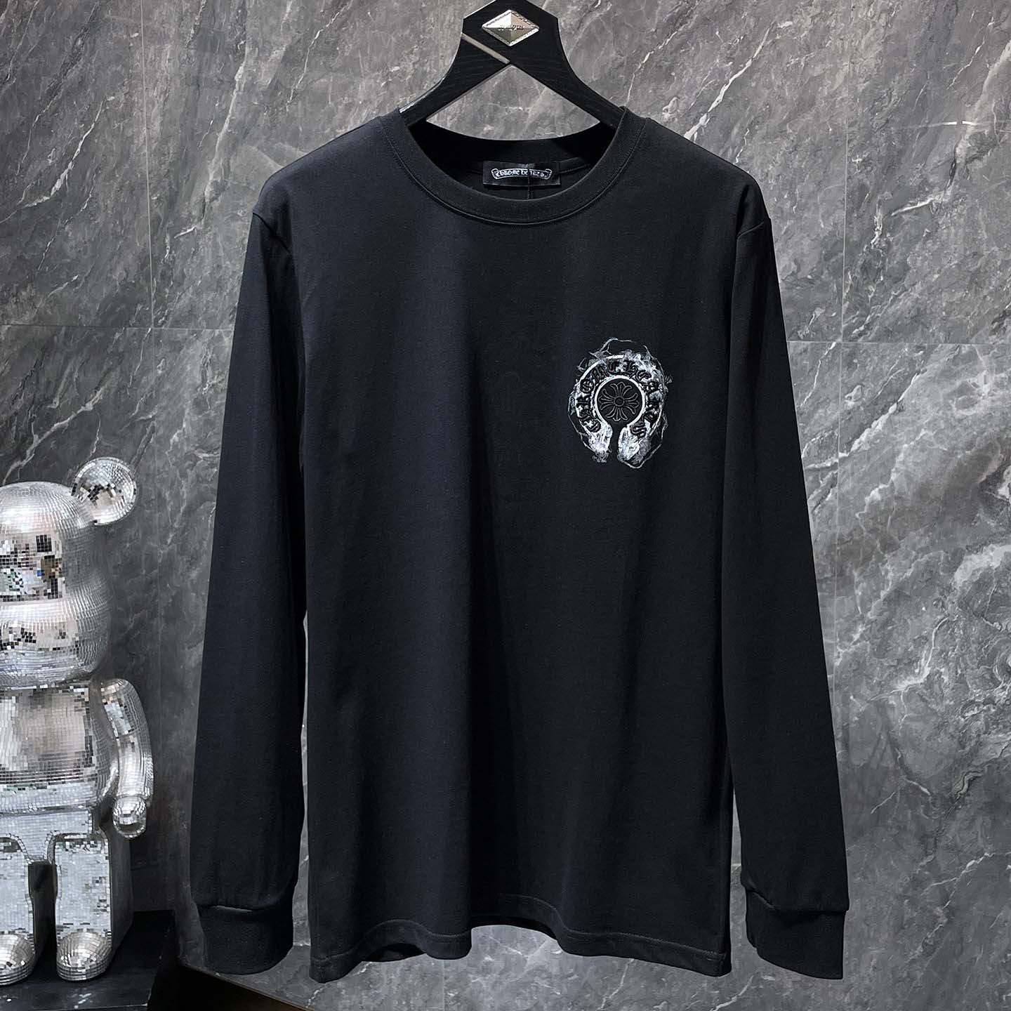 Chrome Hearts Long-sleeve T-shirt  - FashionPlug