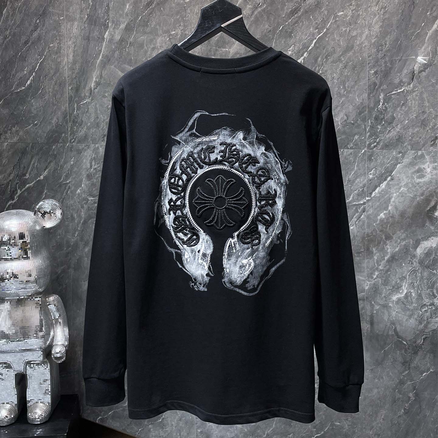 Chrome Hearts Long-sleeve T-shirt  - FashionPlug