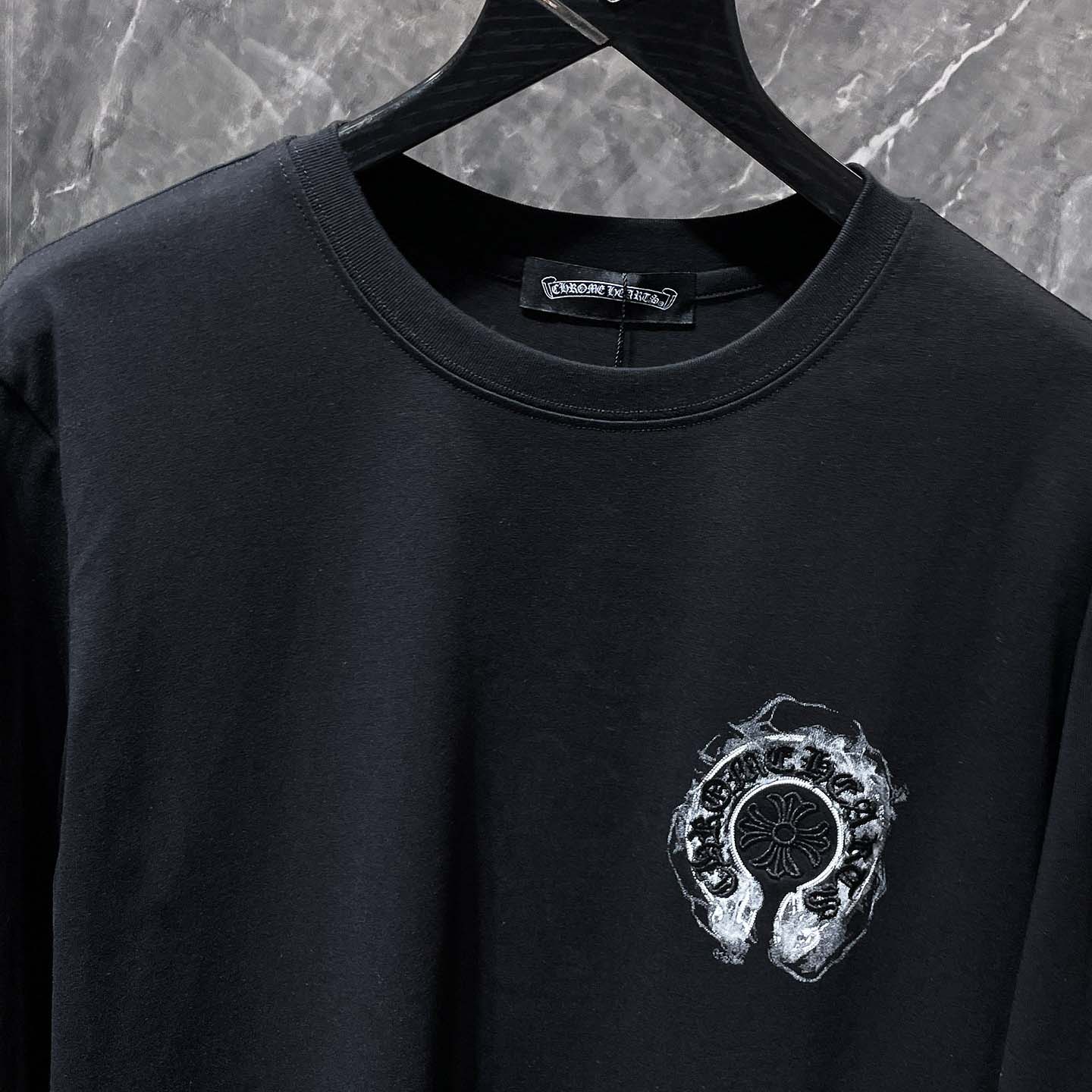 Chrome Hearts Long-sleeve T-shirt  - FashionPlug
