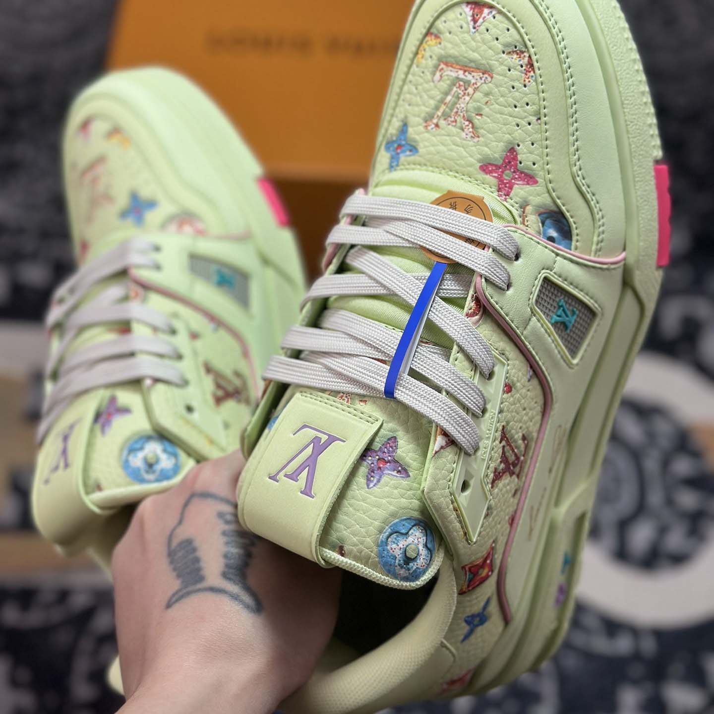 Louis Vuitton LV Trainer Sneaker - FashionPlug