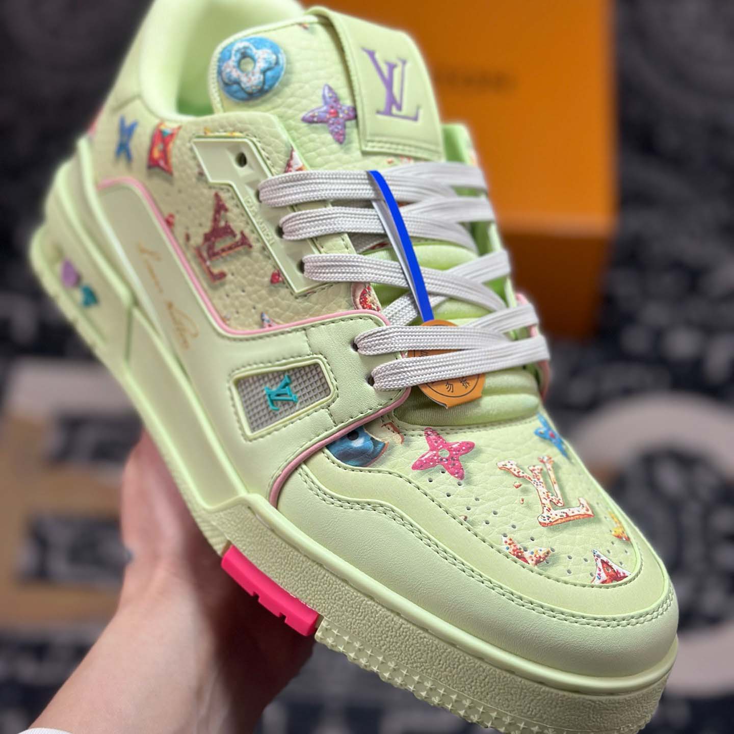 Louis Vuitton LV Trainer Sneaker - FashionPlug