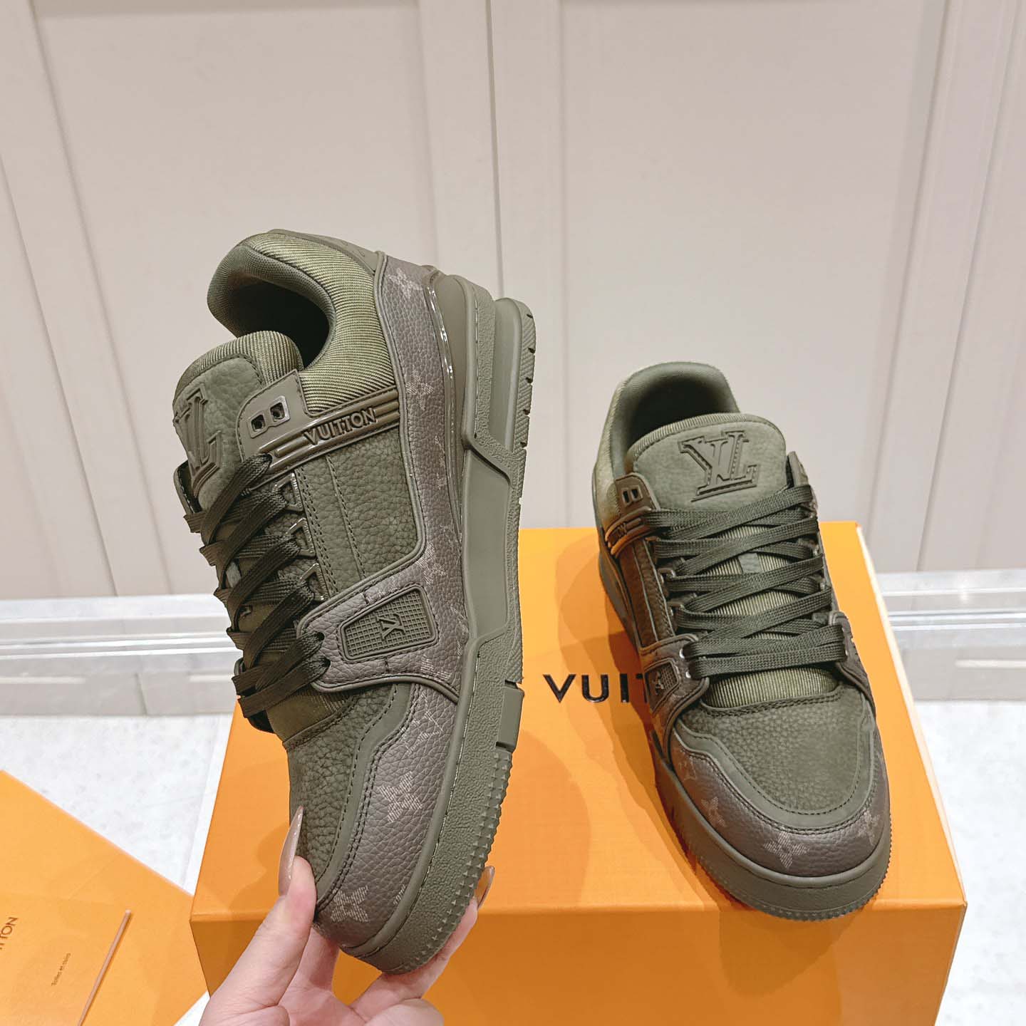 Louis Vuitton LV Trainer Sneaker  1AHA05 - FashionPlug