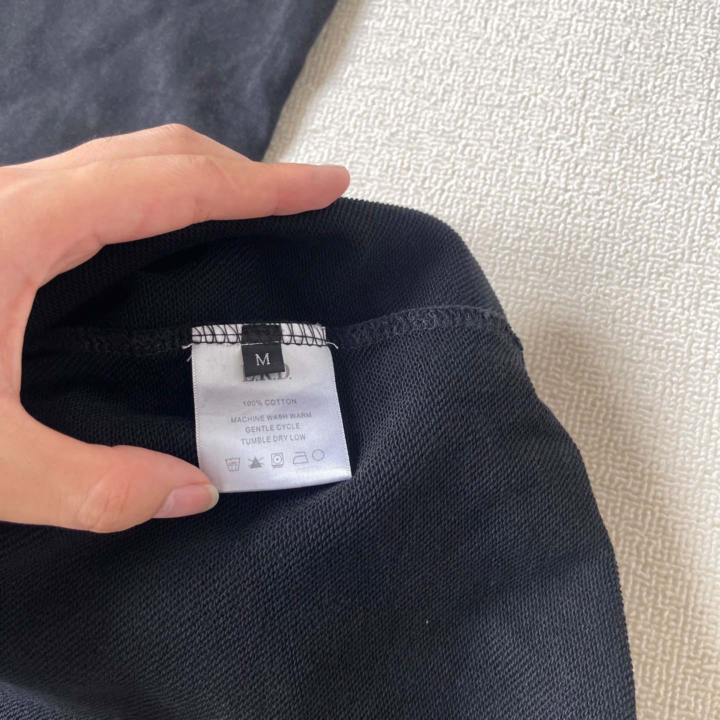 Enfants Riches Déprimés  Madonne Assemblage Zip Up Hoodie 'Faded Black' - FashionPlug