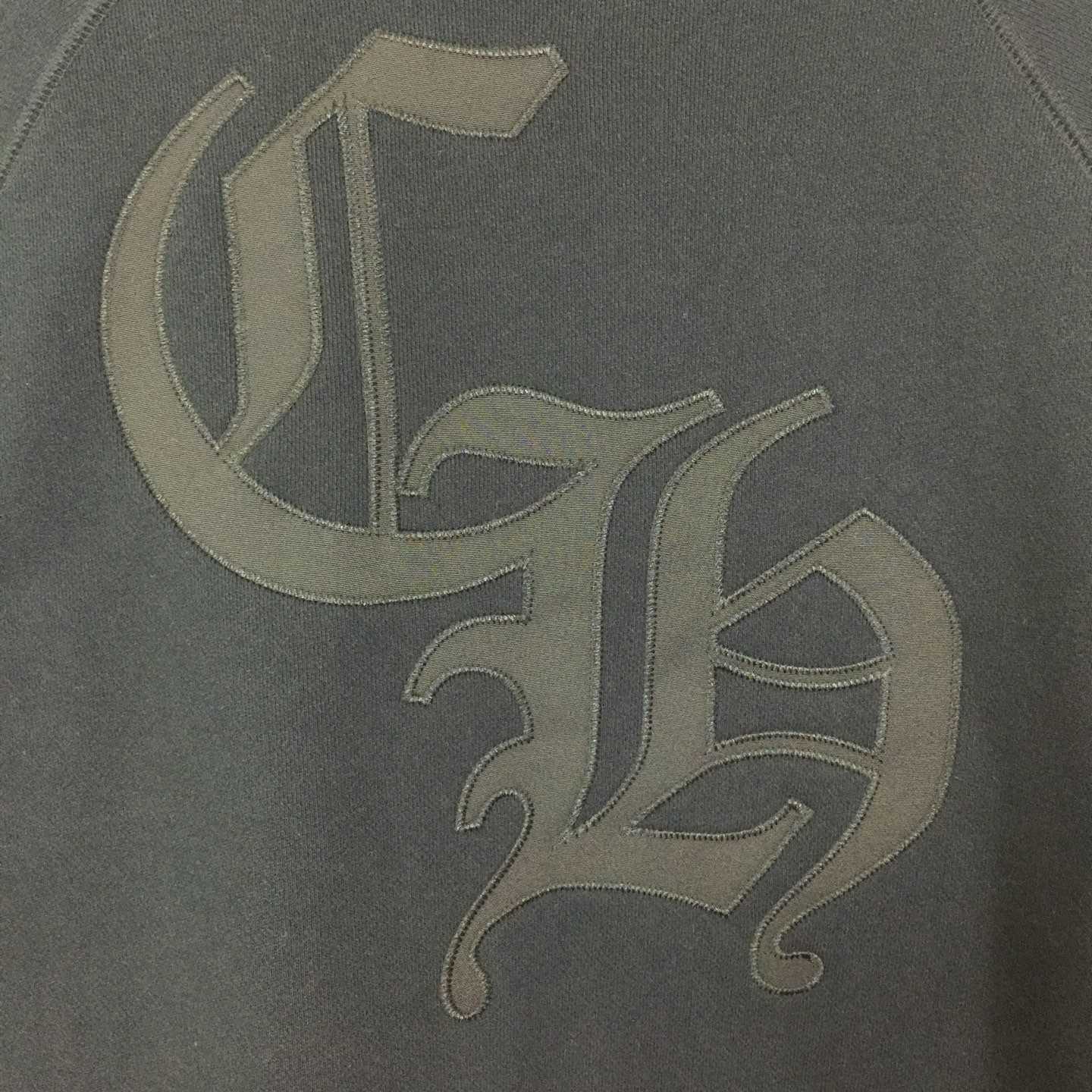 Chrome Hearts Cemetery Cross Crew-neck Sweatshirt - FashionPlug