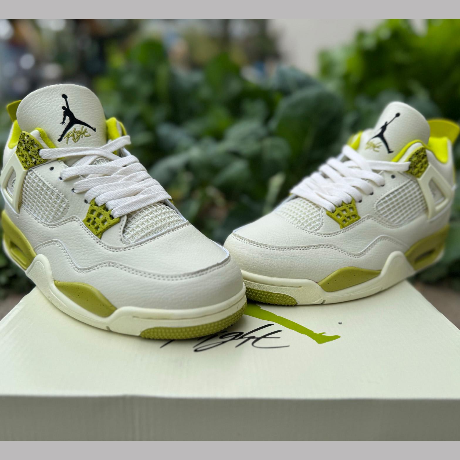 J. Balvin x Jordan Air Jordan 4 Retro 'Lemonade' IW2872-700  - FashionPlug