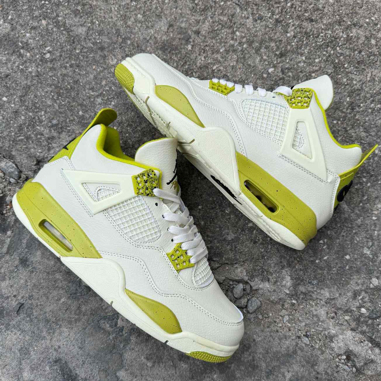 J. Balvin x Jordan Air Jordan 4 Retro 'Lemonade' IW2872-700  - FashionPlug