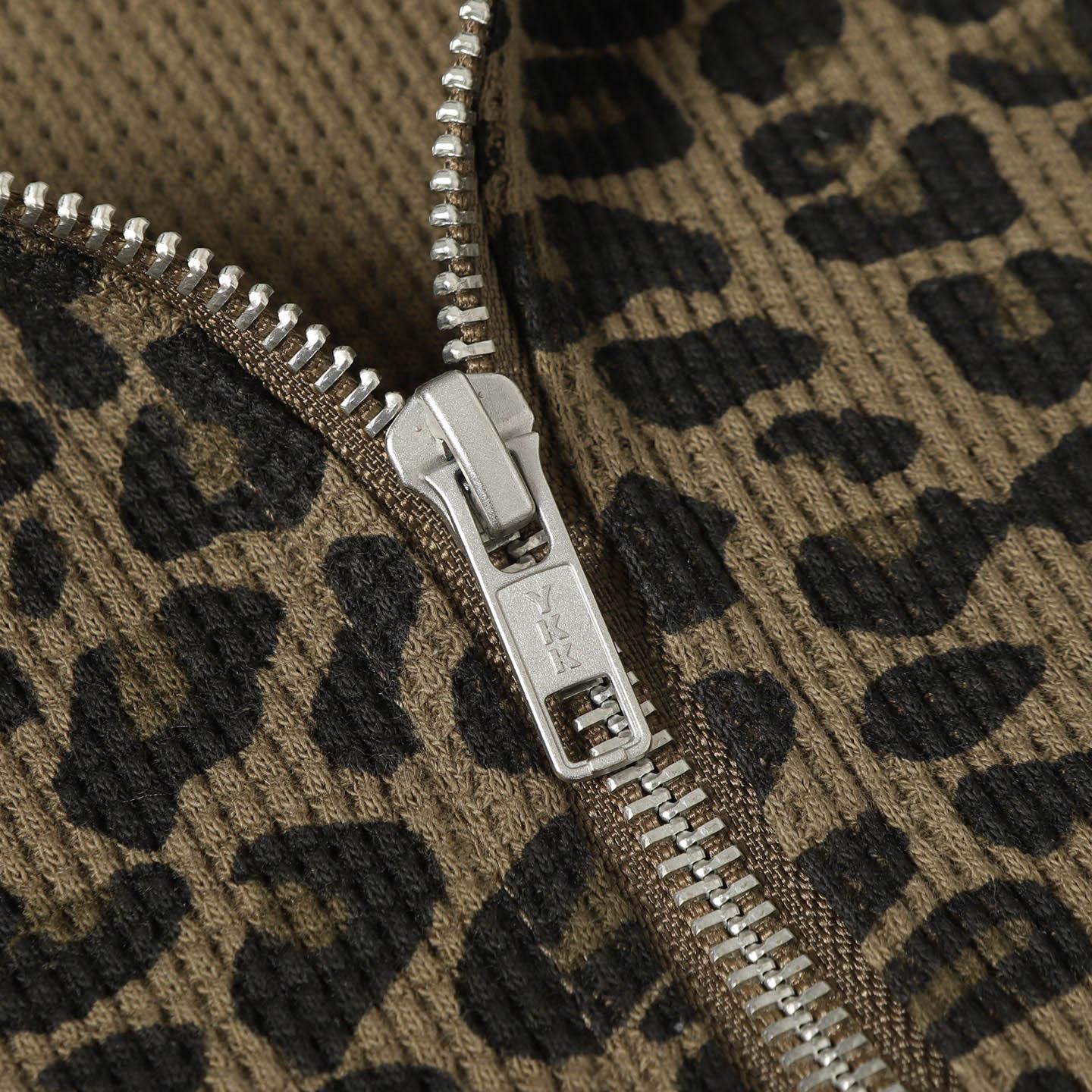 Supreme  Hooded Zip Up Thermal 'Leopard' - FashionPlug