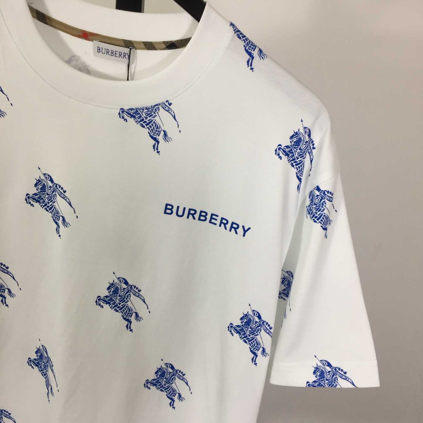 Burberry Logo Cotton T-shirt - FashionPlug
