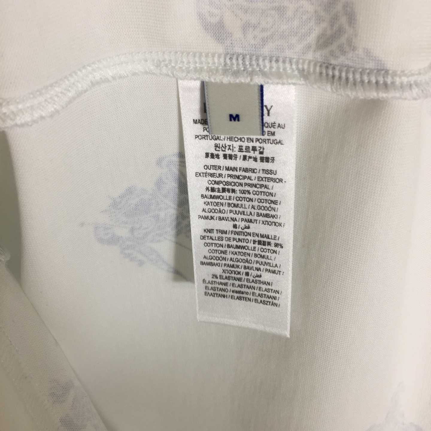 Burberry Logo Cotton T-shirt - FashionPlug