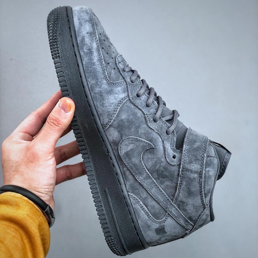 Supreme x Nike Air Force 1  Mid 07      dv0788-002 - FashionPlug