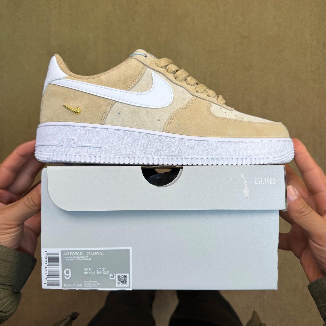Nike Air Force 1 Low White and yellow IQ9964-200 - FashionPlug