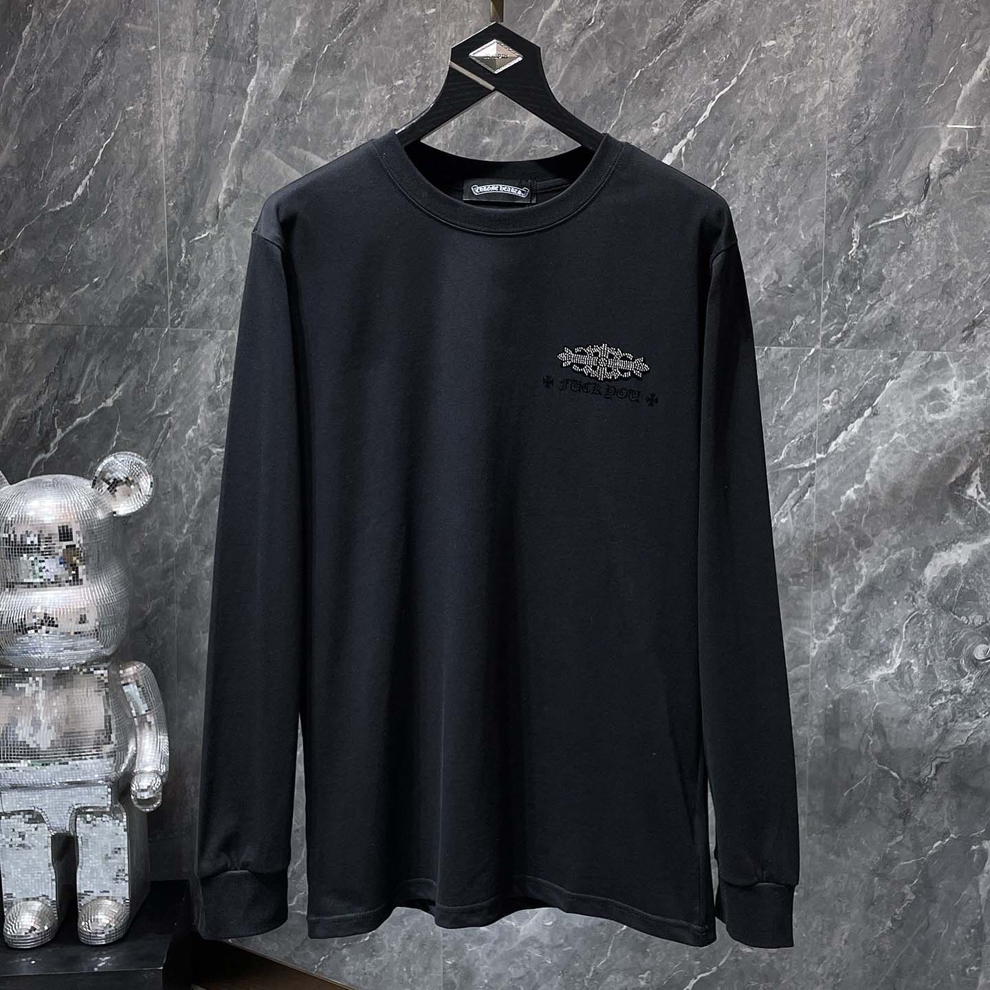 Chrome Hearts Long-sleeve T-shirt  - FashionPlug
