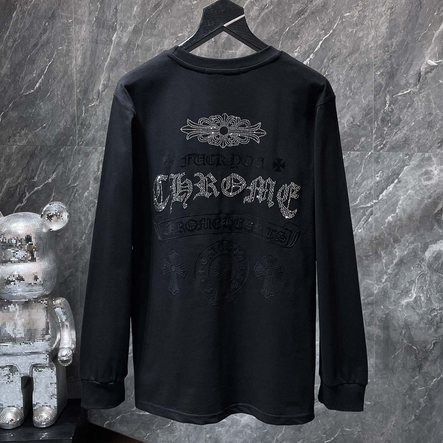 Chrome Hearts Long-sleeve T-shirt  - FashionPlug