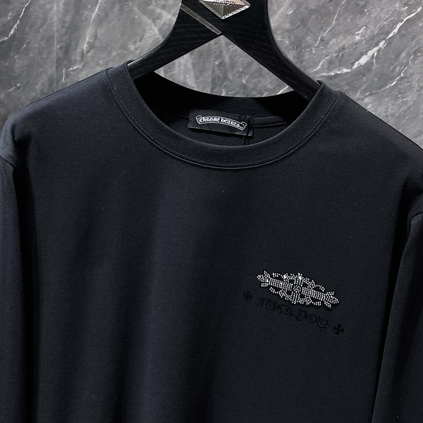 Chrome Hearts Long-sleeve T-shirt  - FashionPlug