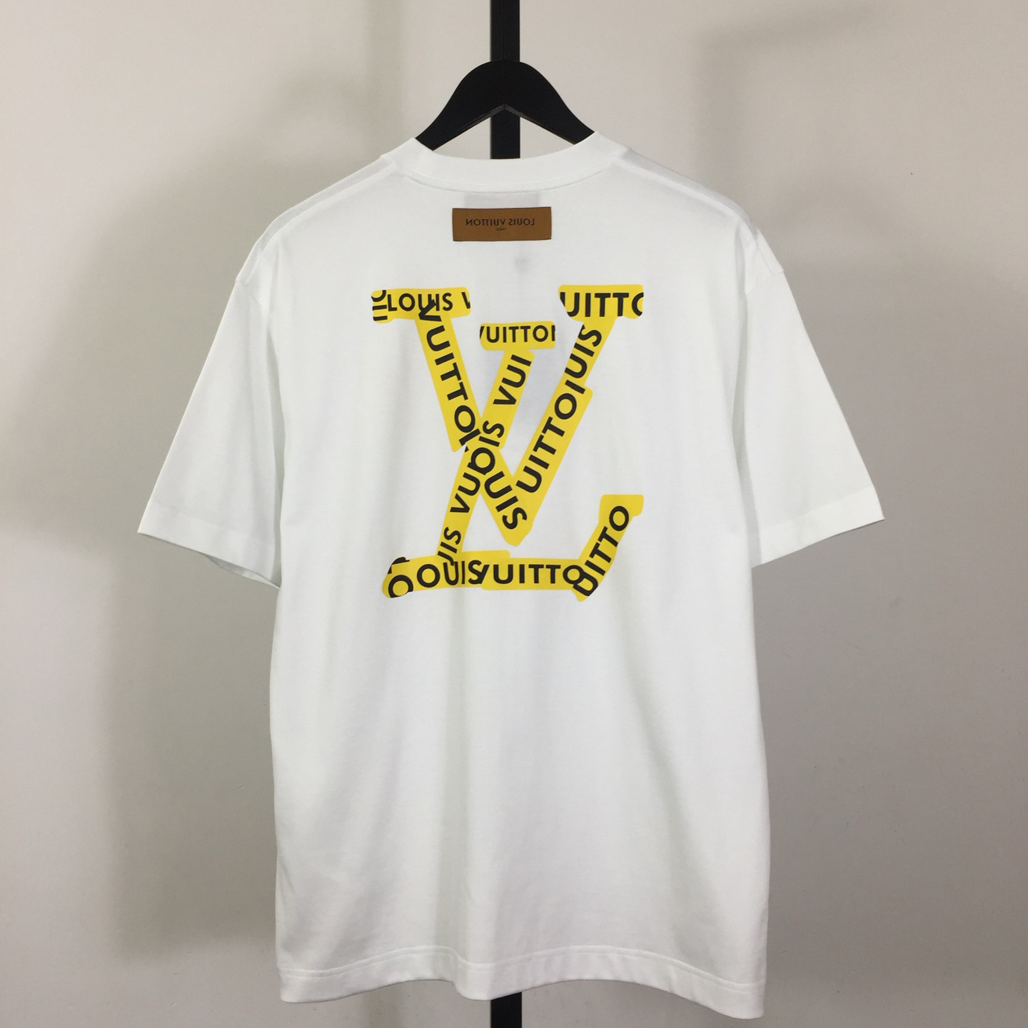 Louis Vuitton Logo Cotton T-Shirt  - FashionPlug