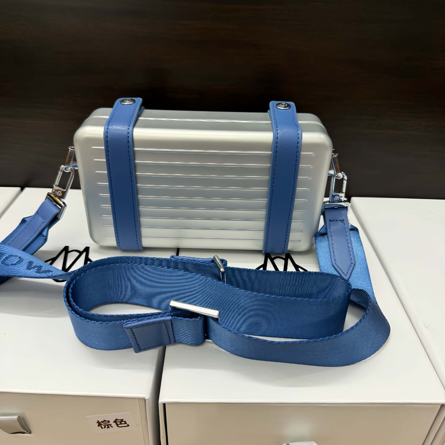 Rimowa Personal Aluminum Cross-Body Bag - FashionPlug