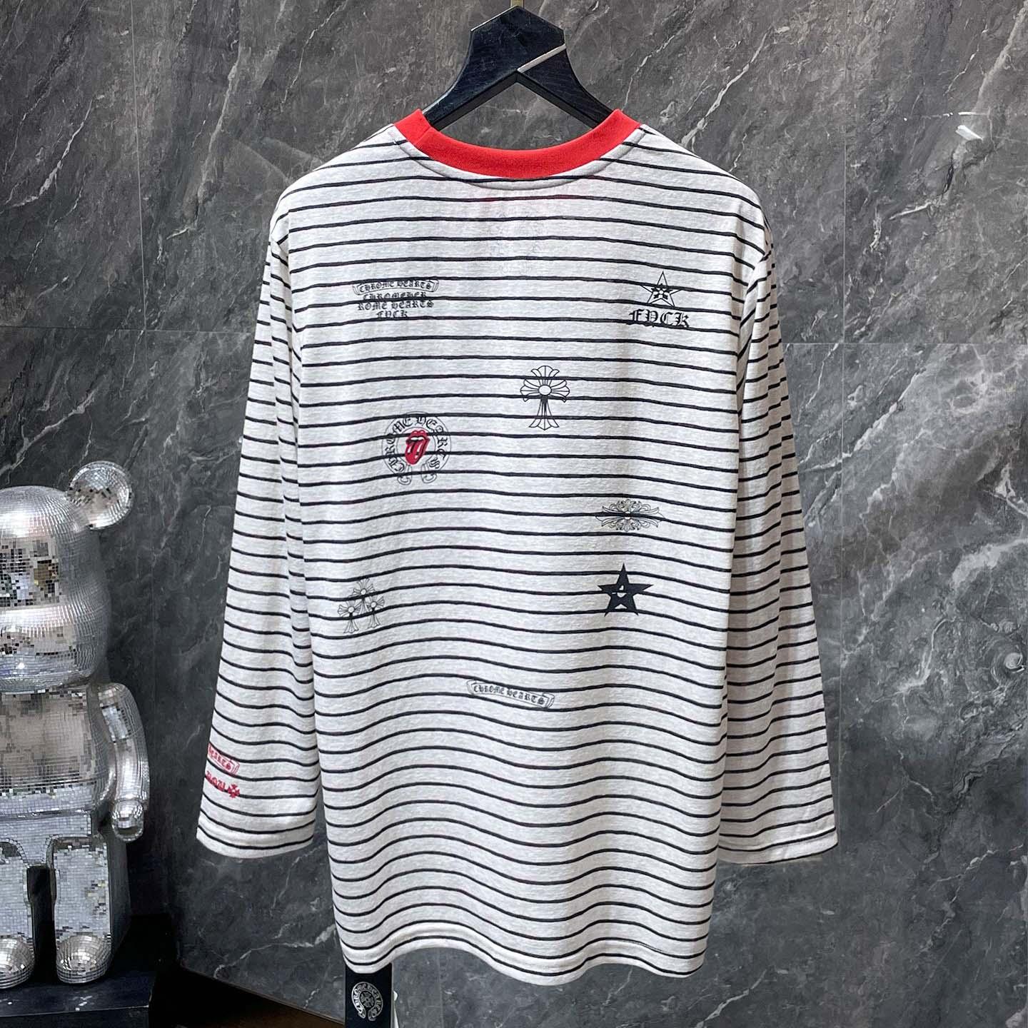 Chrome Hearts Long-sleeve T-shirt  - FashionPlug