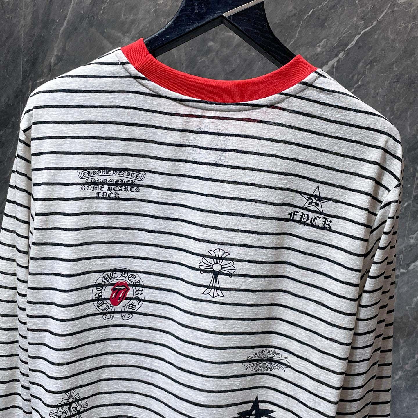 Chrome Hearts Long-sleeve T-shirt  - FashionPlug