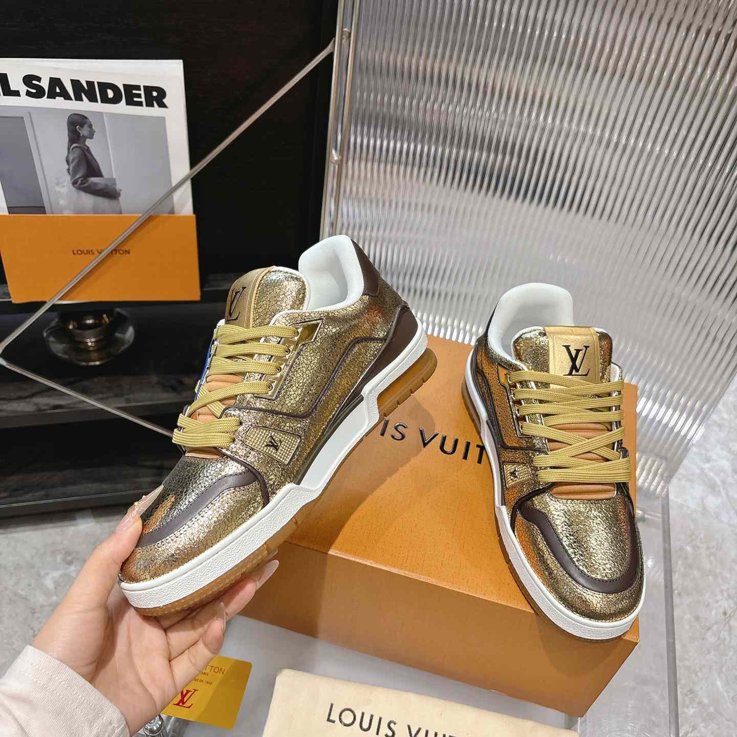 Louis Vuitton LV Trainer Sneaker    1AJA14 - FashionPlug