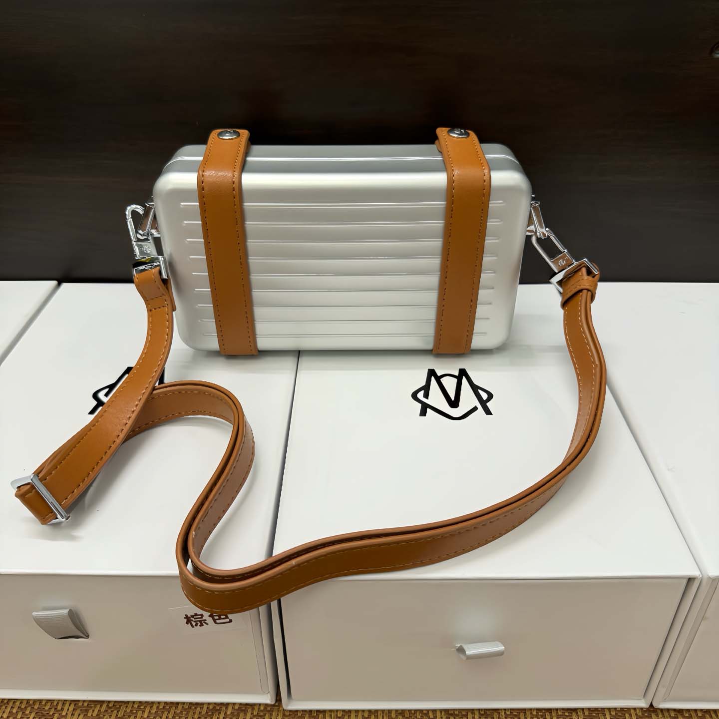 Rimowa Personal Aluminum Cross-Body Bag - FashionPlug