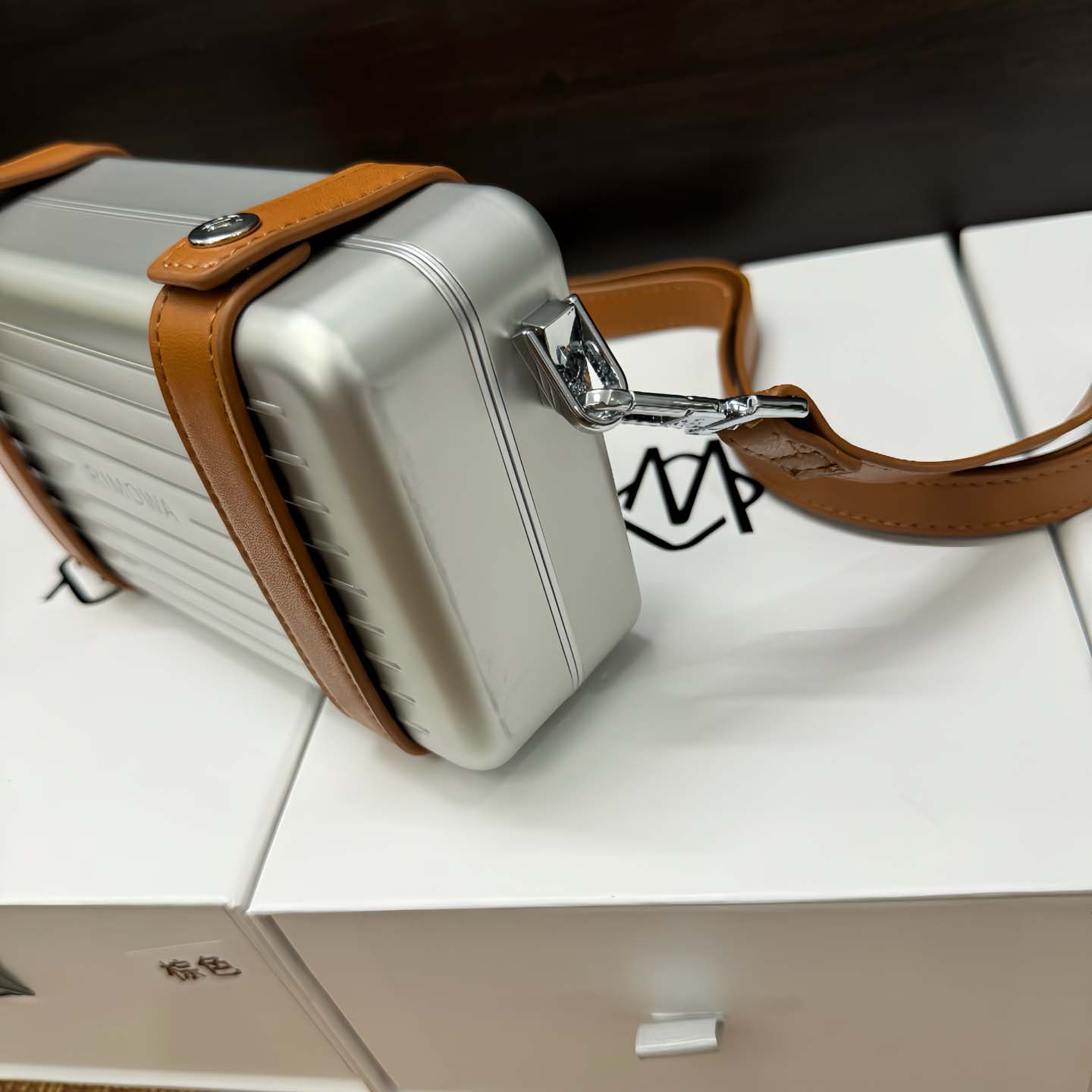 Rimowa Personal Aluminum Cross-Body Bag - FashionPlug