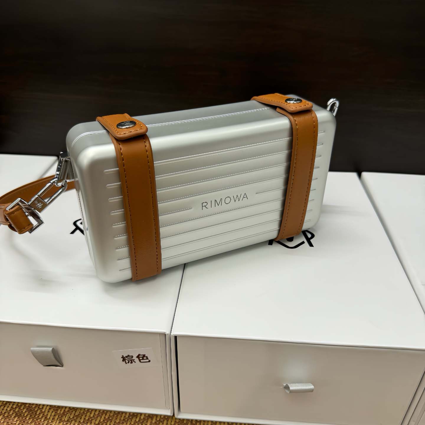 Rimowa Personal Aluminum Cross-Body Bag - FashionPlug