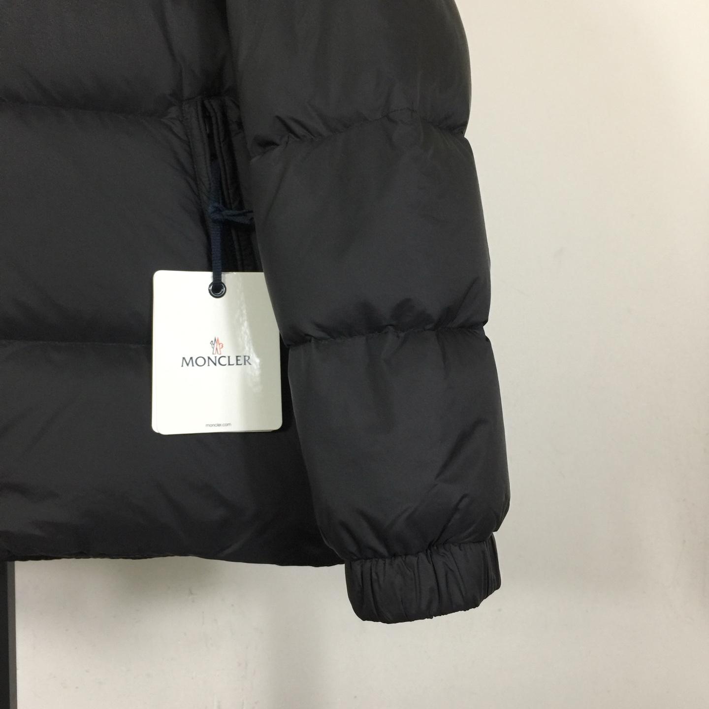 Moncler Black Citala Short Down Jacket - FashionPlug