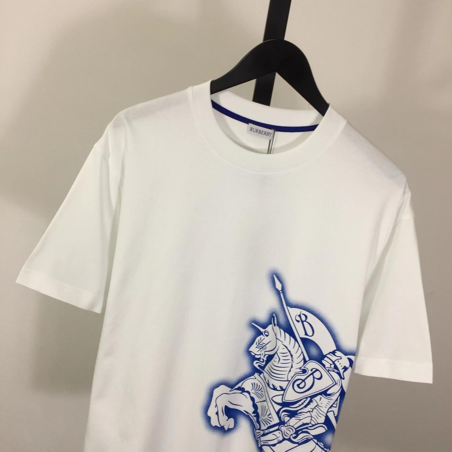 Burberry Logo Cotton T-shirt - FashionPlug