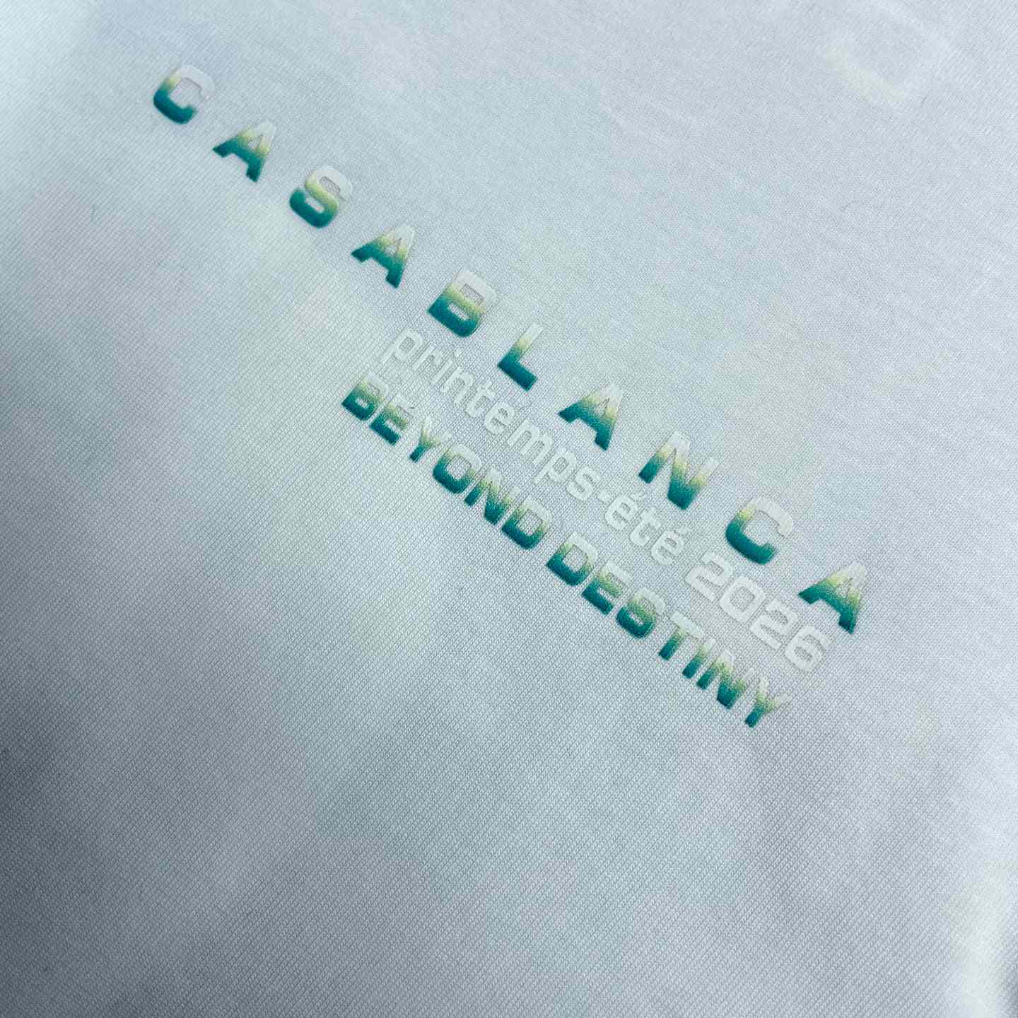 Casablanca GLITCH ORCHID OVERSIZED SHORT SLEEVE T‑SHIRT C1110 - FashionPlug