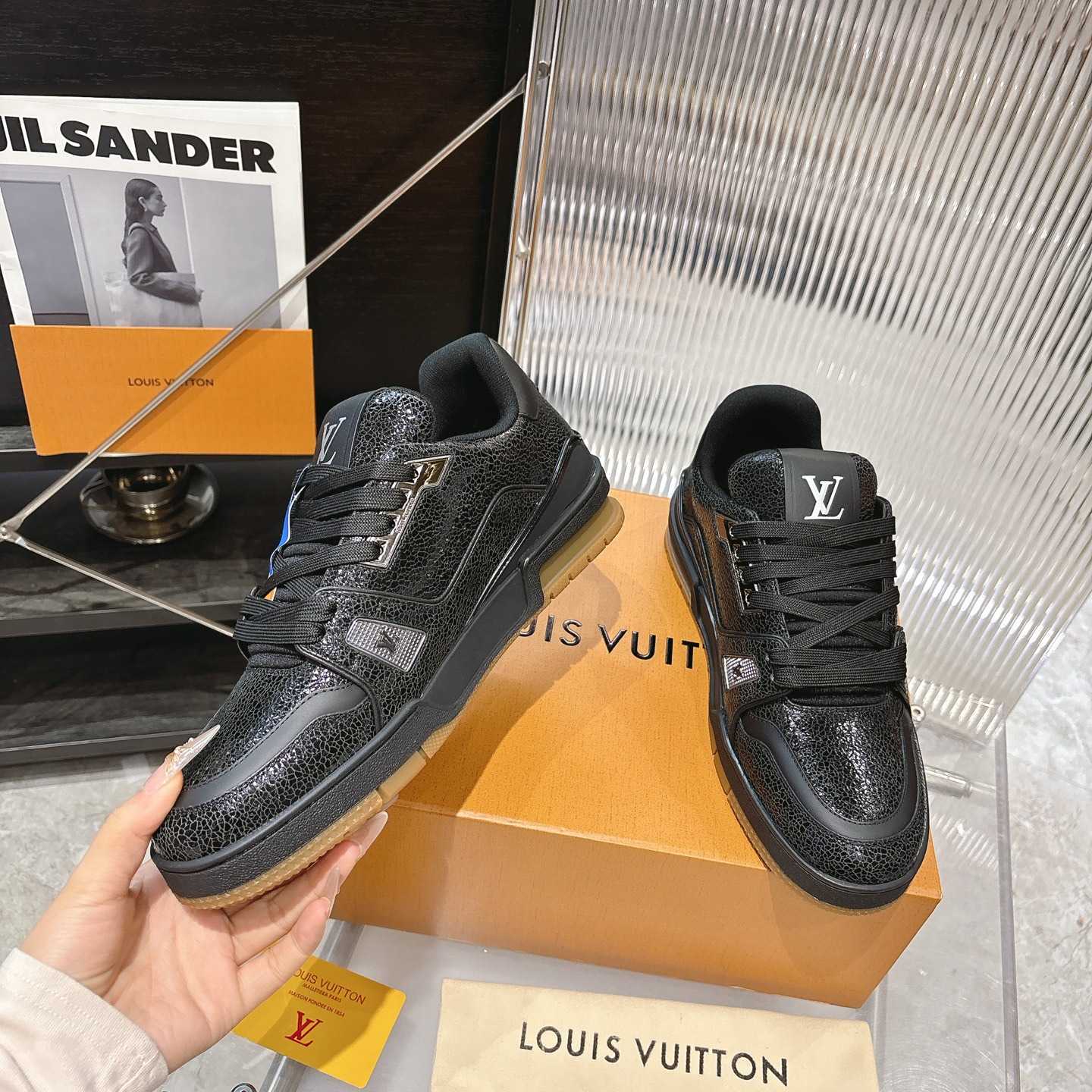 Louis Vuitton LV Trainer Sneaker    1AJ941 - FashionPlug