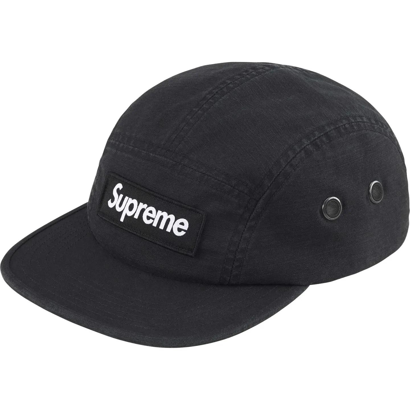 Supreme Military Camp Cap 'Black' - FashionPlug