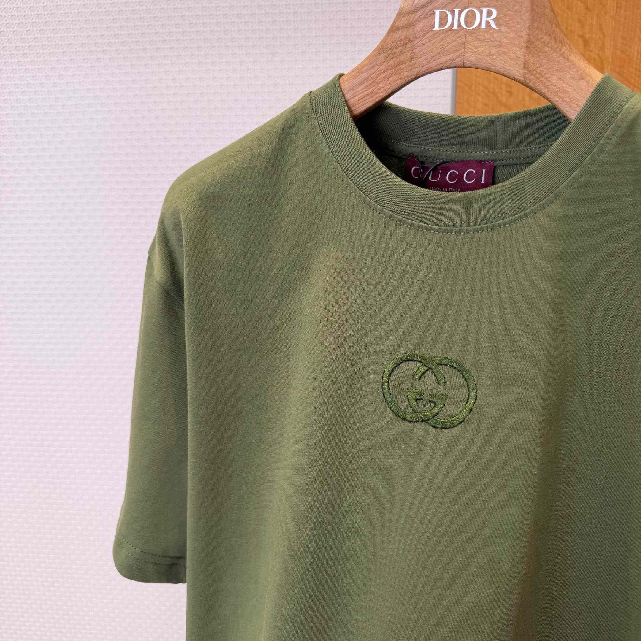 Gucci Cotton Jersey T-shirt With Embroidery - FashionPlug