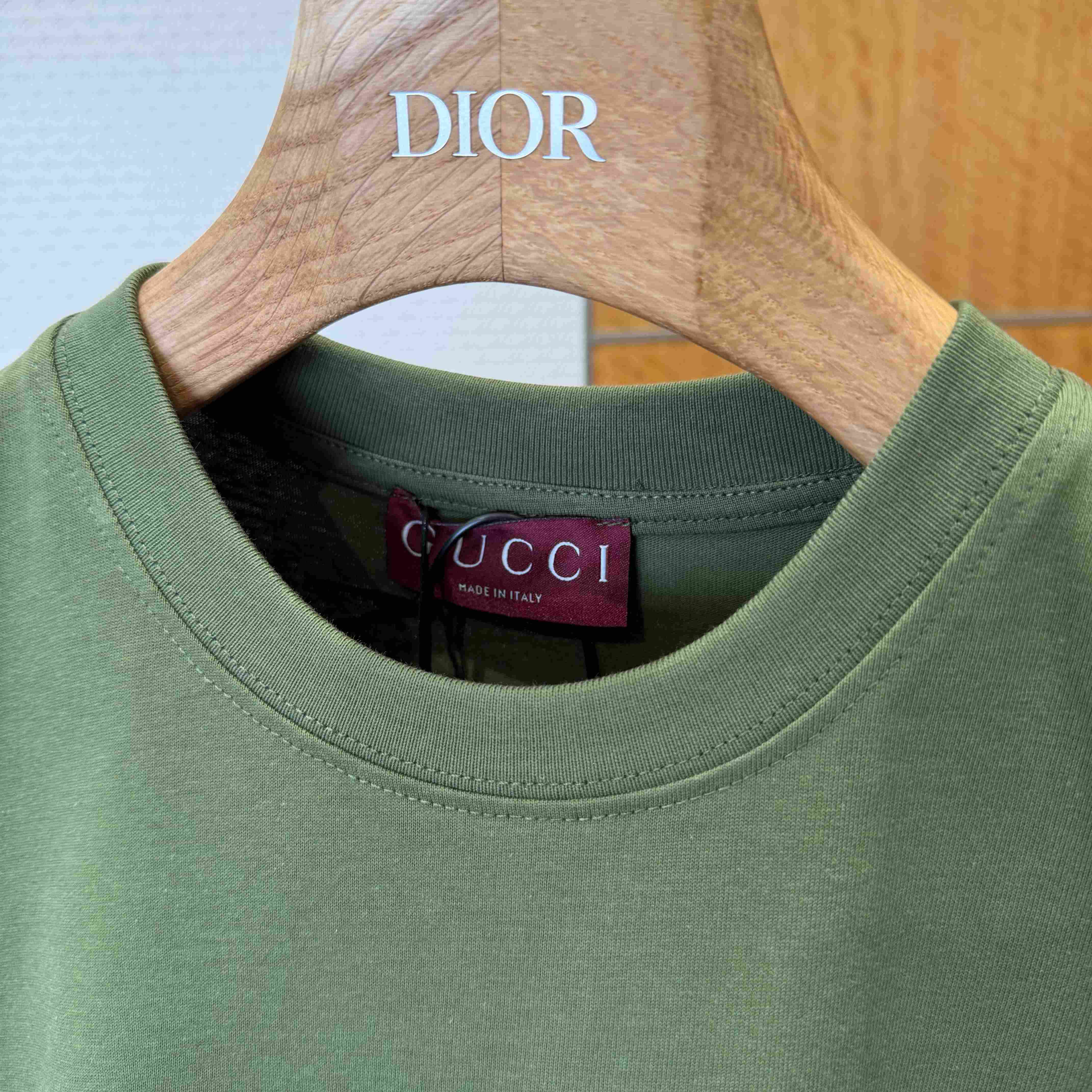 Gucci Cotton Jersey T-shirt With Embroidery - FashionPlug