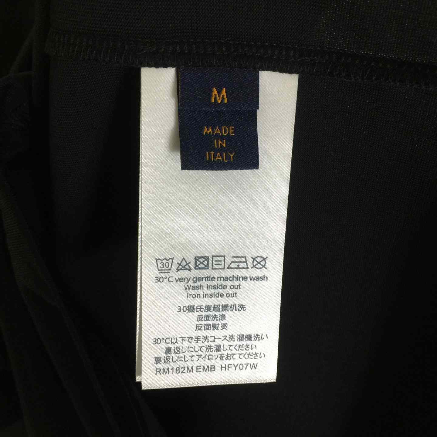 Louis Vuitton Logo Cotton T-Shirt  - FashionPlug