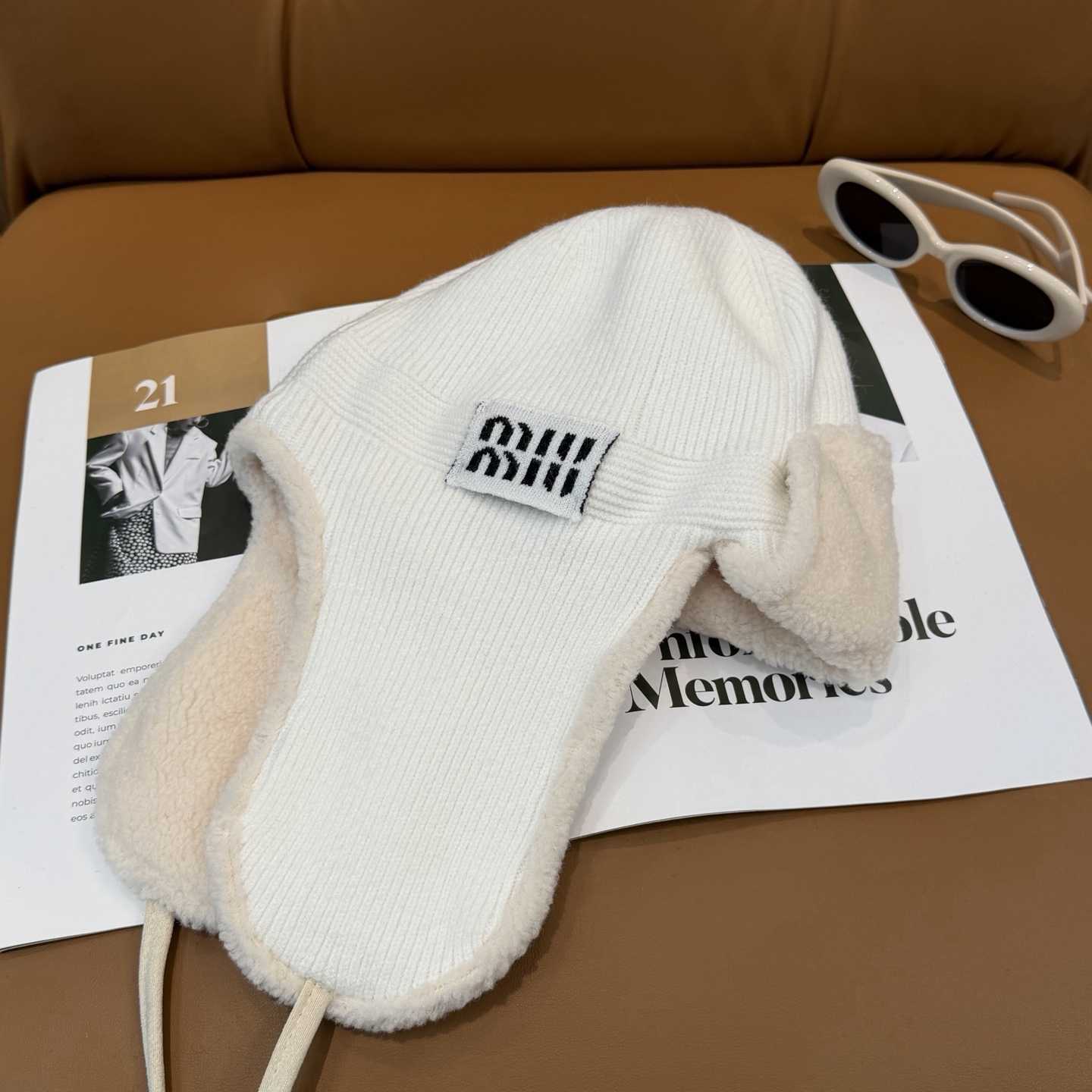 Miu Miu Sherpa Trapper - FashionPlug