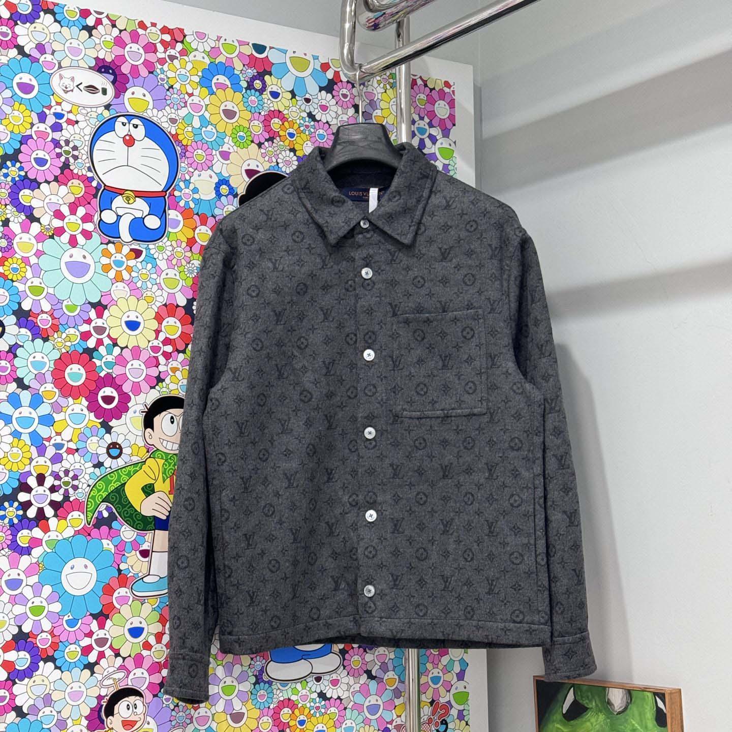Louis Vuitton Monogram Double Face Overshirt    1AIWGO - FashionPlug